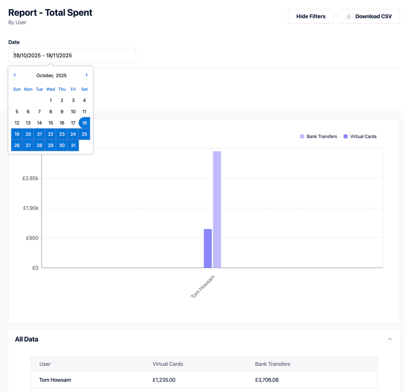 How to access inbuilt reports